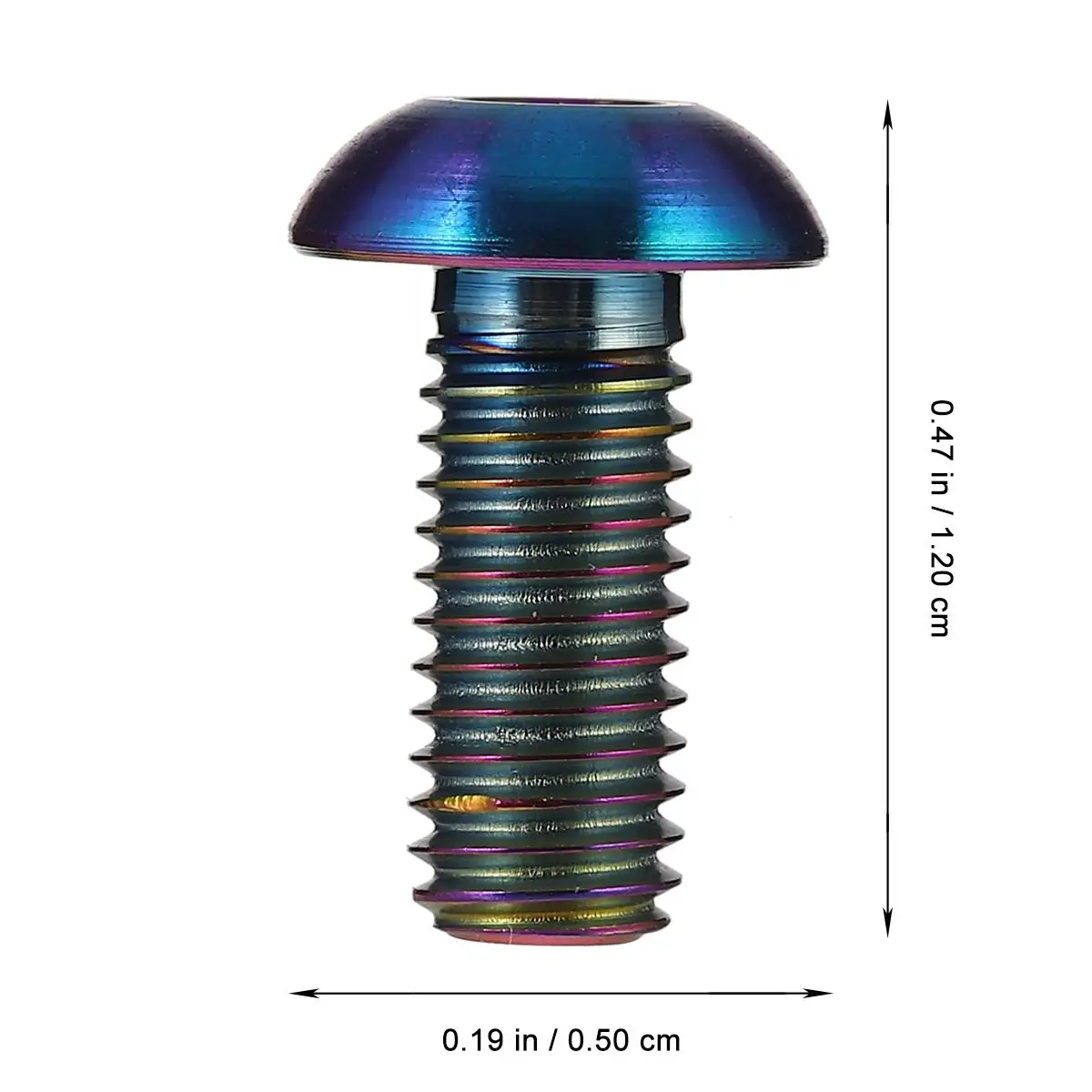2 Pcs Self-tapping Titanium Screw Water Bottle Cycling Cage Bolts Alloy for Bicycle Bike
2 Pcs Self-tapping Titanium Screw Water Bottle Cycling Cage Bolts Alloy for Bicycle Bike