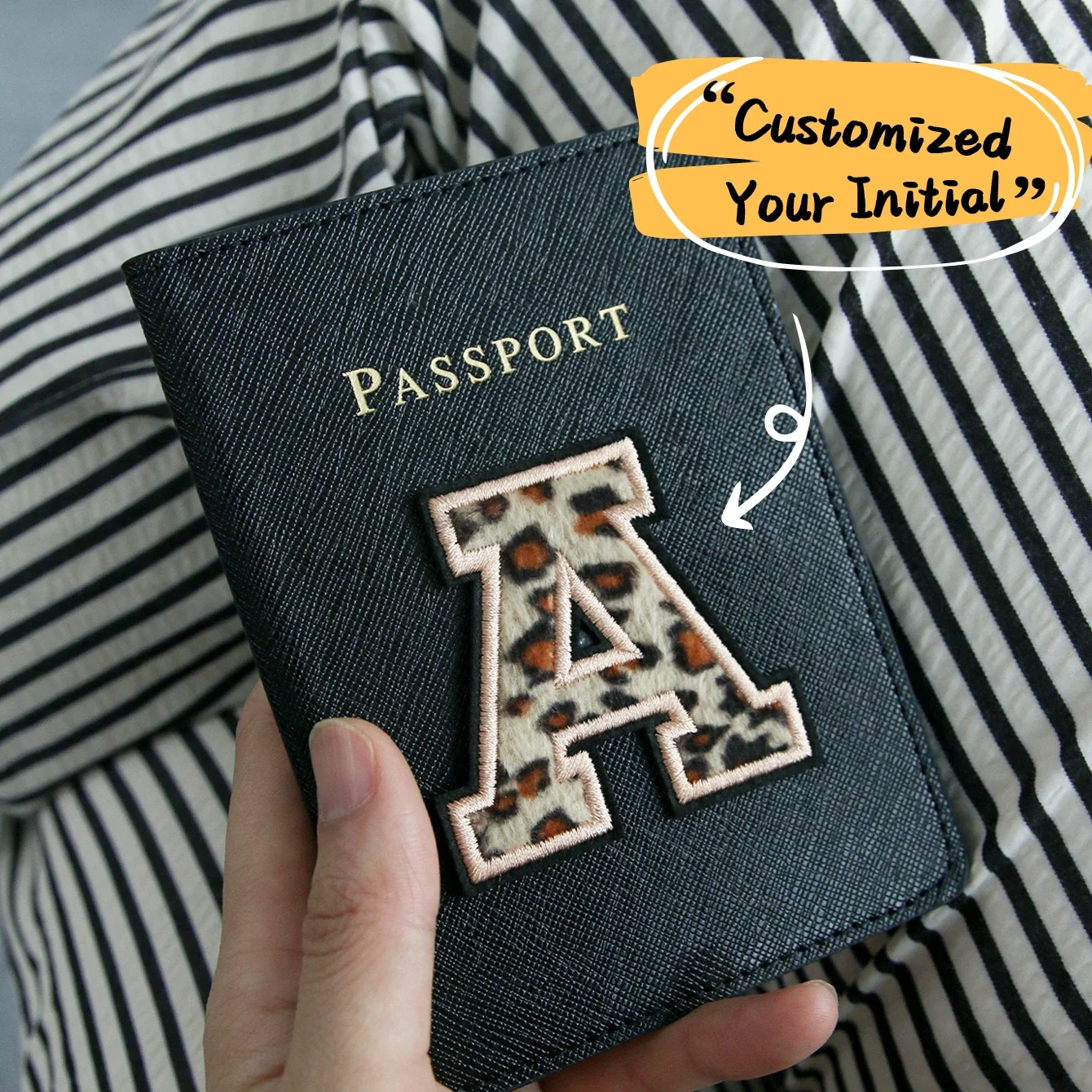 Personalized Passport Cover Customized Leopard Print Letter Patch Passport Customize Letter Cover Passport Holder
Personalized Passport Cover Customized Leopard Print Letter Patch Passport Customize Letter Cover Passport Holder