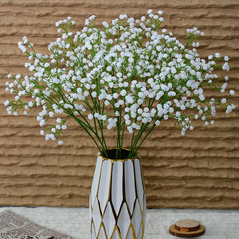 1/3 Pcs White Gypsophila Artificial Flowers Wedding DIY Bouquet Decoration Arrangement Plastic Fake Flowers Decoration Mom gift
1/3 Pcs White Gypsophila Artificial Flowers Wedding DIY Bouquet Decoration Arrangement Plastic Fake Flowers Decoration Mom gift