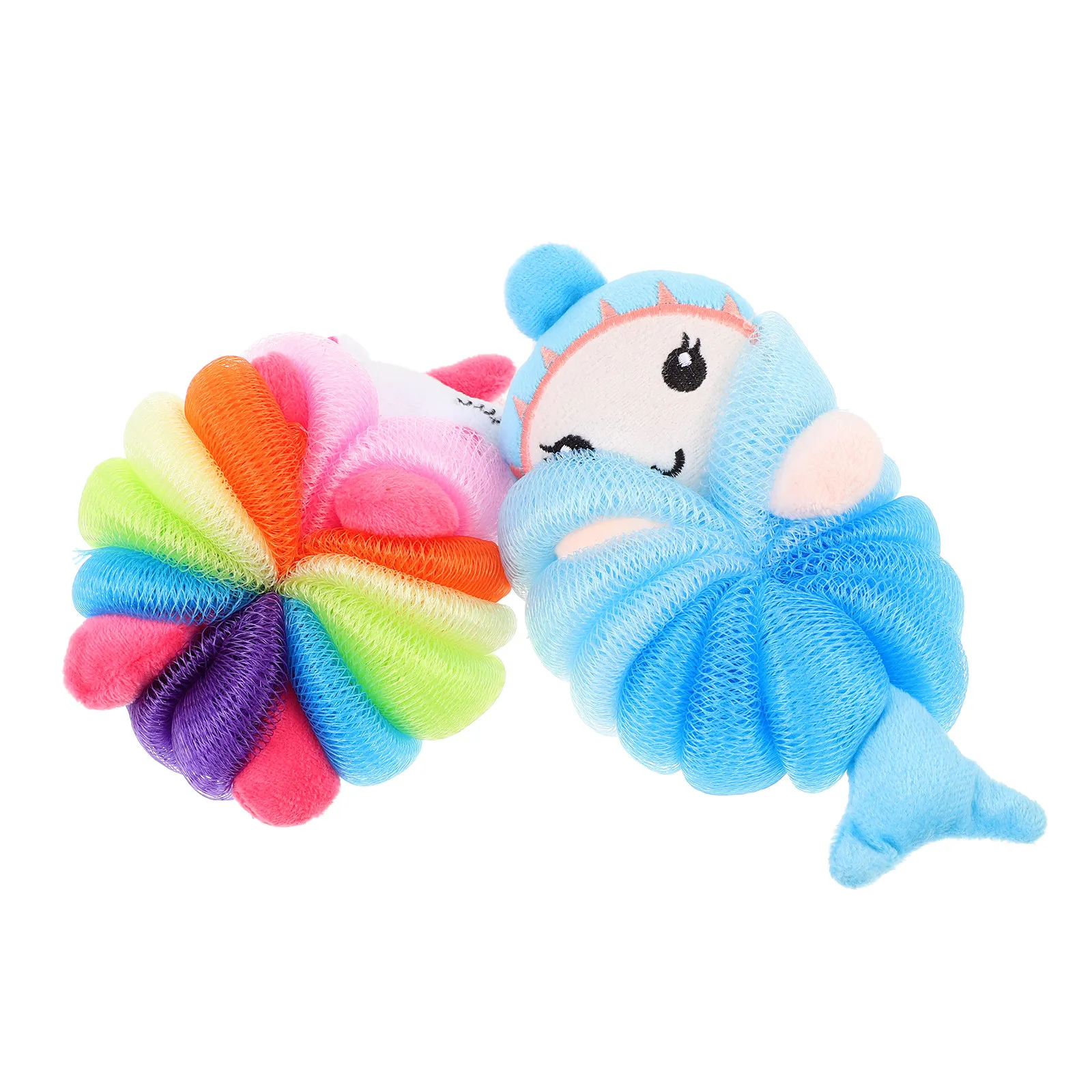 2Pcs Cartoon Bath Loofah Sponge Soft Body Scrubber Exfoliating Shower Sponge Gentle and Adults Loofah
2Pcs Cartoon Bath Loofah Sponge Soft Body Scrubber Exfoliating Shower Sponge Gentle and Adults Loofah