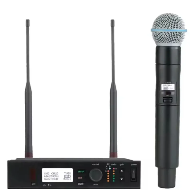 ULXD4/ULXD24D 1:1/1:2 Wireless Microphone True Diversity System Stage PerformanceGoods
ULXD4/ULXD24D 1:1/1:2 Wireless Microphone True Diversity System Stage PerformanceGoods