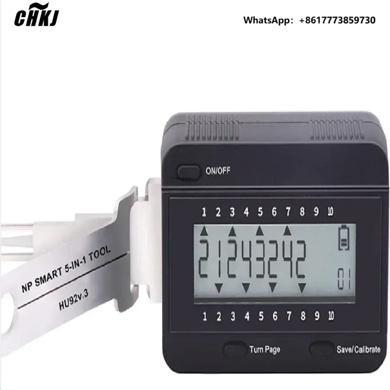 CHKJ NP Tools Smart 5 in 1 Tool HU92 V.3 Decoder HU 92 Lock Pick Set Locksmith Tool Kit
CHKJ NP Tools Smart 5 in 1 Tool HU92 V.3 Decoder HU 92 Lock Pick Set Locksmith Tool Kit