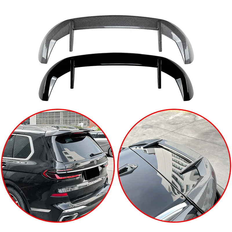 For BMW X7 G07 2019 - 2024 High Quality ABS Car Rear Roof Spoiler Wing Glossy Black Or Carbon Fiber Look Body Kit
For BMW X7 G07 2019 - 2024 High Quality ABS Car Rear Roof Spoiler Wing Glossy Black Or Carbon Fiber Look Body Kit