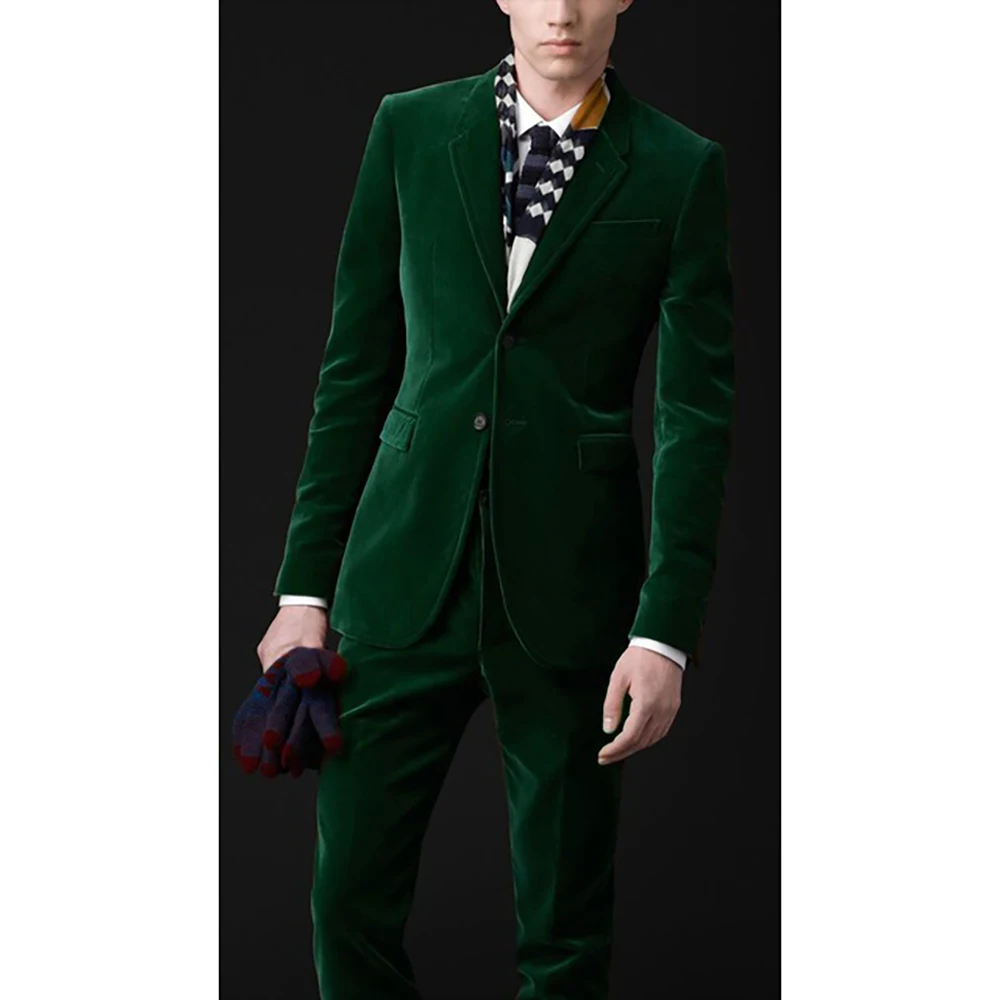 Suits For Men Wedding 2024 Green Single Breasted Traje De Hombre Elegante Luxury Notched Lapel Jacket Pants Two Piece Custom
Suits For Men Wedding 2024 Green Single Breasted Traje De Hombre Elegante Luxury Notched Lapel Jacket Pants Two Piece Custom