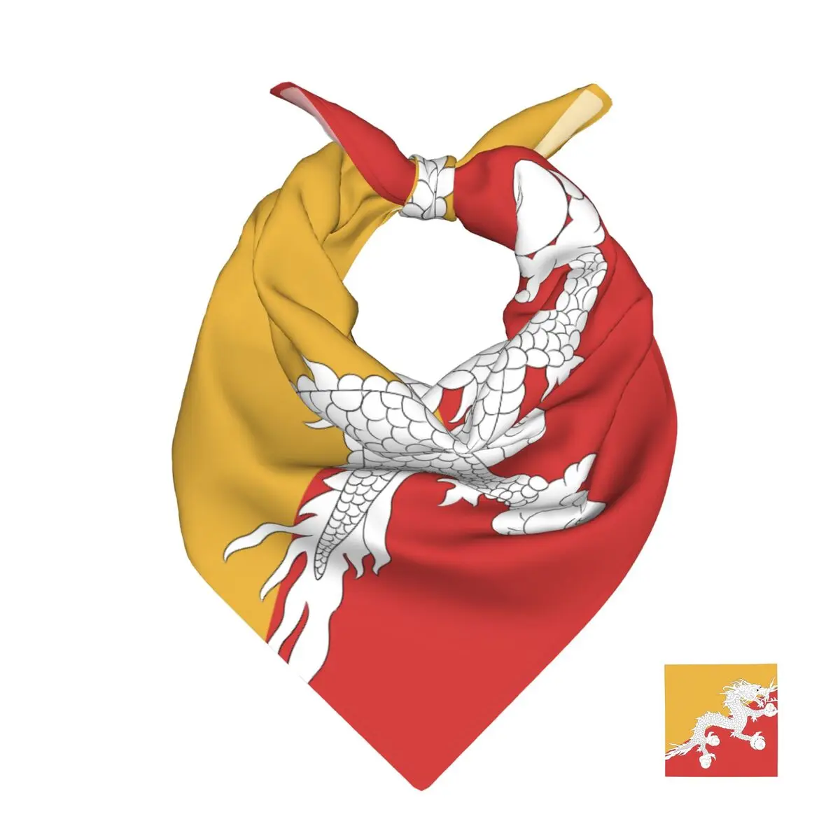 50cm*50cm Bhutan Flag Scarf Head Hair Shawl Women Designer Scarfs Square Headband
50cm*50cm Bhutan Flag Scarf Head Hair Shawl Women Designer Scarfs Square Headband