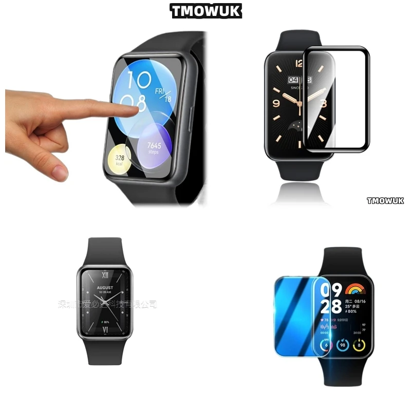For Xiaomi Band 4 5 6 7 8 9 10 Pro - Flexible 3D Curved Full Cover Anti-Scratch Screen Protective Film - PMMA
For Xiaomi Band 4 5 6 7 8 9 10 Pro - Flexible 3D Curved Full Cover Anti-Scratch Screen Protective Film - PMMA