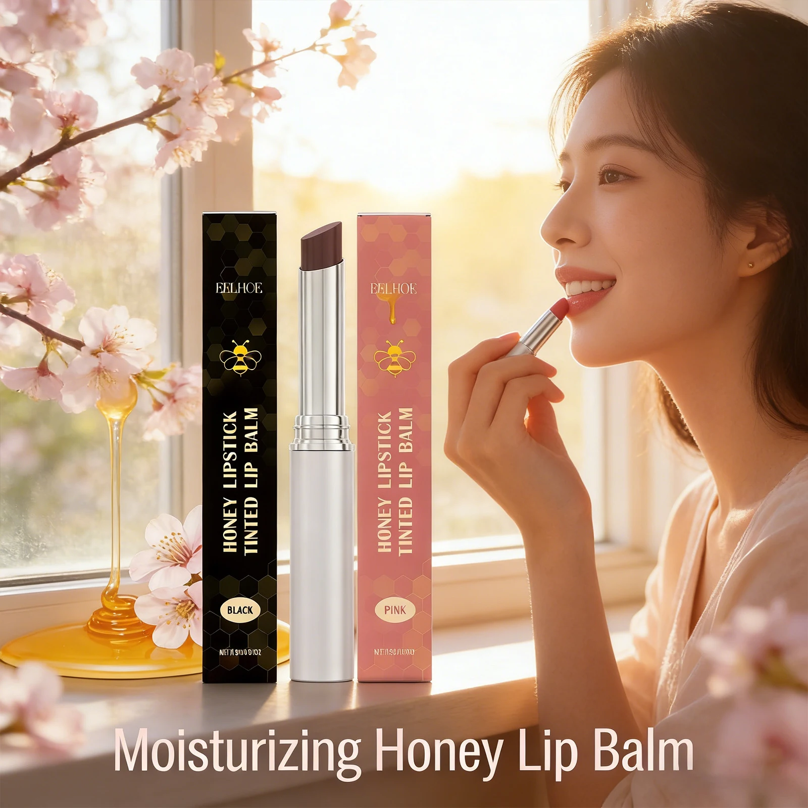 Moisturizing Honey Lipstick Deeply Nourishing Diminish Lip Lines Effectively Relieve Dry Lips Restore Elasticity Tinted Lip Balm
Moisturizing Honey Lipstick Deeply Nourishing Diminish Lip Lines Effectively Relieve Dry Lips Restore Elasticity Tinted Lip Balm
