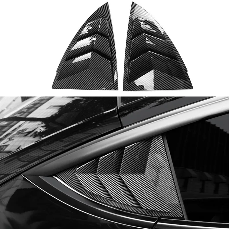 Крышка заднего окна автомобиля из АБС-пластика для Tesla Model Y 2021-2025 Highland 2025, жалюзи, боковая вентиляционная отделка, треугольные модифицированные аксессуары
Крышка заднего окна автомобиля из АБС-пластика для Tesla Model Y 2021-2025 Highland 2025, жалюзи, боковая вентиляционная отделка, треугольные модифицированные аксессуары