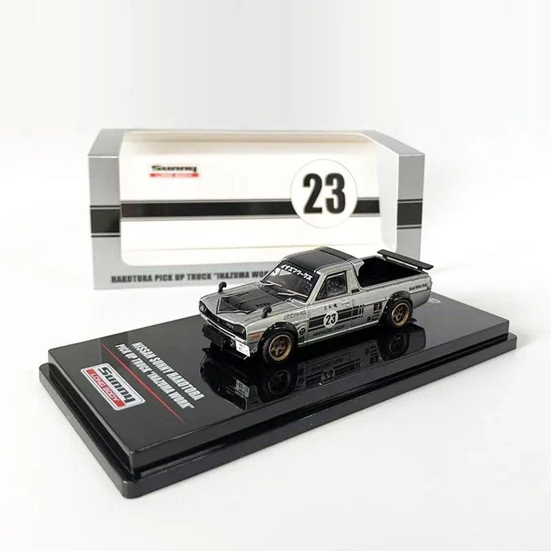 Коллекция литых автомобилей INNO 1:64, модель автомобиля Sunny Pick Up Truck из сплава
Коллекция литых автомобилей INNO 1:64, модель автомобиля Sunny Pick Up Truck из сплава