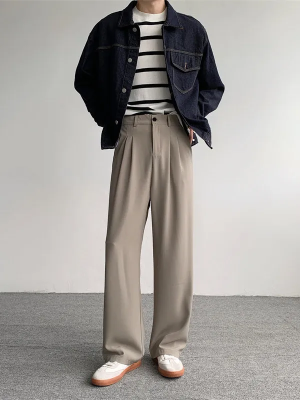 Мужские летние тонкие брюки TANGZ Studio: свободные, прямые, из дышащего полиэстера, с эффектом драпировки, из ледяного шелка, модные
Мужские летние тонкие брюки TANGZ Studio: свободные, прямые, из дышащего полиэстера, с эффектом драпировки, из ледяного шелка, модные