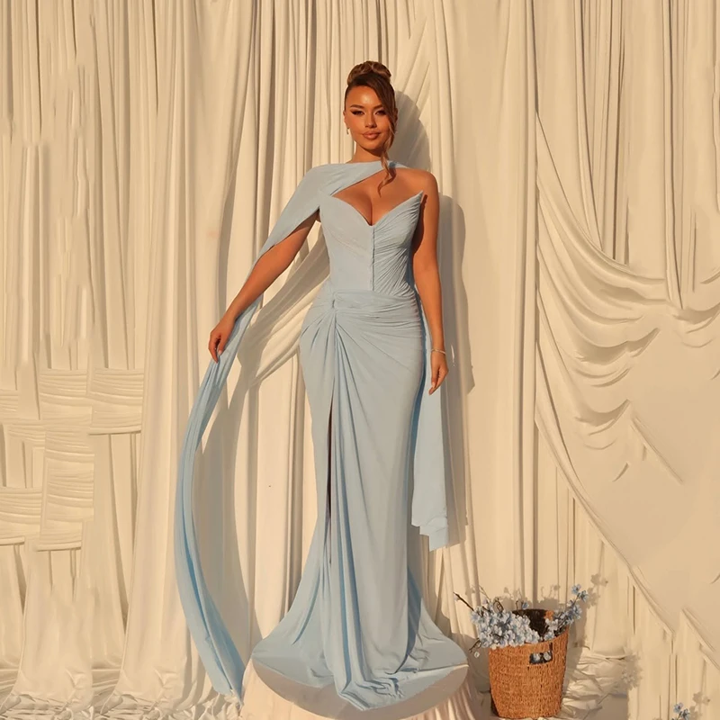 Thinyfull Saudi Arabia Mermaid Prom Evening Dresses Sweetheart High Split Party Dress Chiffon Cocktail Prom Gowns Customized
Thinyfull Saudi Arabia Mermaid Prom Evening Dresses Sweetheart High Split Party Dress Chiffon Cocktail Prom Gowns Customized