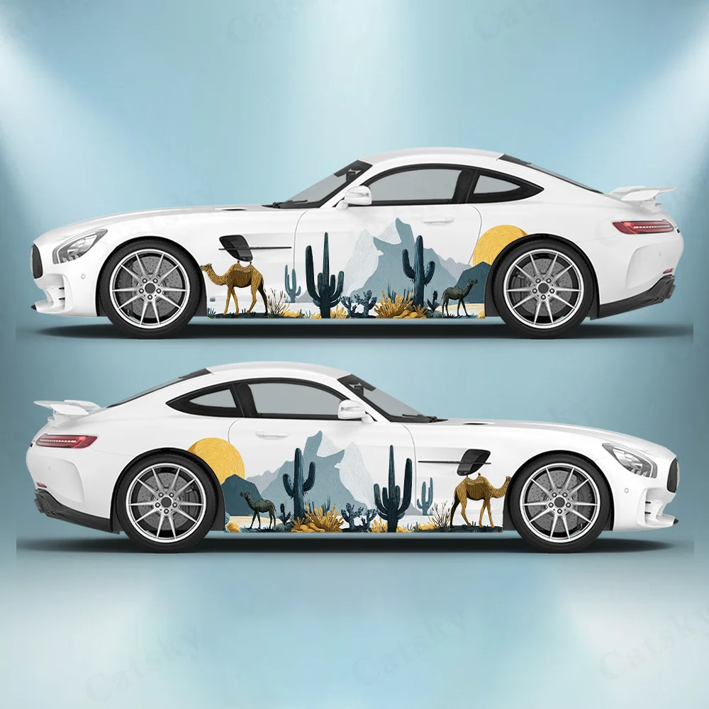 Camel Cactus Red Sun Car Vinyl Wraps Decal Self-adhesive PVC Anti Scratch Sticker Suitable for Trucks SUV Decor Auto Accessories 
Camel Cactus Red Sun Car Vinyl Wraps Decal Self-adhesive PVC Anti Scratch Sticker Suitable for Trucks SUV Decor Auto Accessories