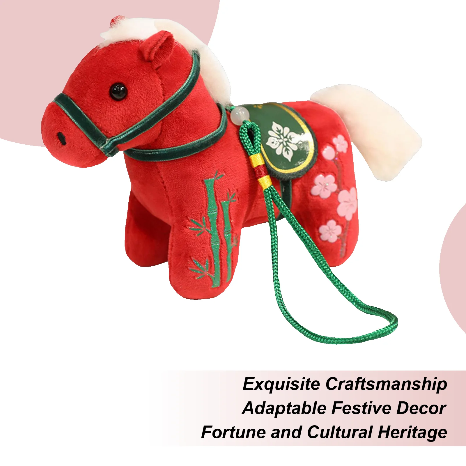 2026 Китайский Новый Год Лошадь Талисман Плюшевый Рюкзак Подвеска Китайский Новый Год Мягкая Лошадь Для Детей Подростков Взрослых Мода
2026 Китайский Новый Год Лошадь Талисман Плюшевый Рюкзак Подвеска Китайский Новый Год Мягкая Лошадь Для Детей Подростков Взрослых Мода