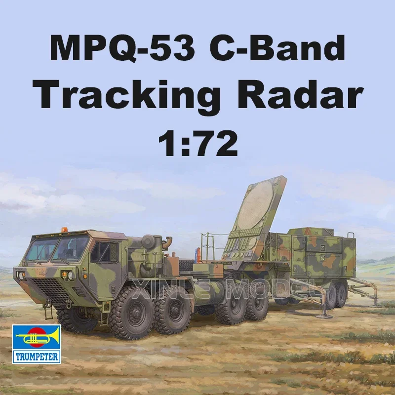 Комплект модели пластикового танка Trumpeter 07159 MPQ-53 Радар слежения C-диапазона 1/72
Комплект модели пластикового танка Trumpeter 07159 MPQ-53 Радар слежения C-диапазона 1/72