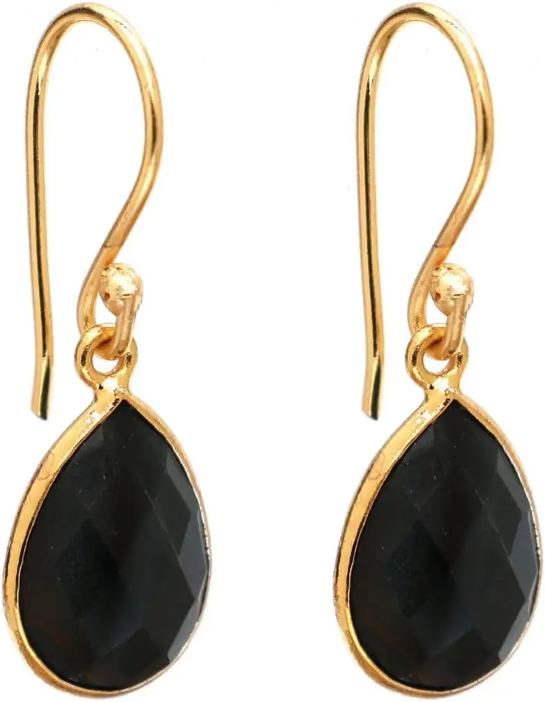 Teardrop Crystal Earrings Natural Gemstone Minimal Everyday Wear Hypoallergenic Gold Plated Gift
Teardrop Crystal Earrings Natural Gemstone Minimal Everyday Wear Hypoallergenic Gold Plated Gift