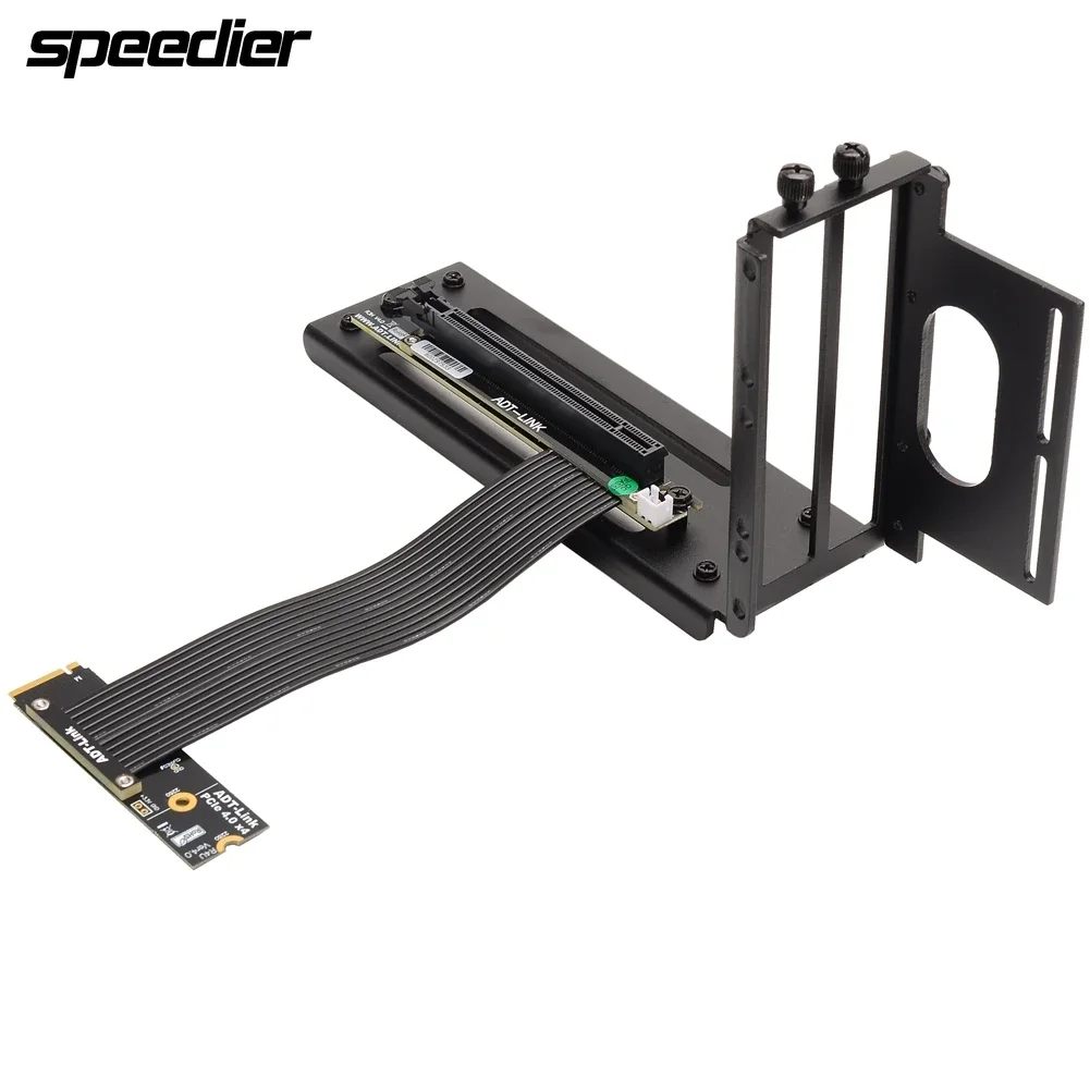 Универсальный удлинительный кабель PCIE 4.0 X16 с графикой M.2 NVMe M-Key SSD Gen4 Riser Card Удлинитель графического процессора для майнинга + кронштейн/основание
Универсальный удлинительный кабель PCIE 4.0 X16 с графикой M.2 NVMe M-Key SSD Gen4 Riser Card Удлинитель графического процессора для майнинга + кронштейн/основание
