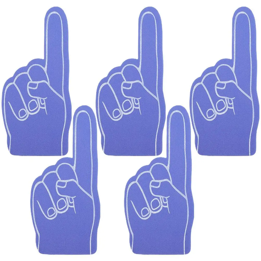 Foam Finger Cots Sports Fan Prop Reusable EVA Material Party Noisemakers Cheering Hand Fingers Gloves Event Sports
Foam Finger Cots Sports Fan Prop Reusable EVA Material Party Noisemakers Cheering Hand Fingers Gloves Event Sports
