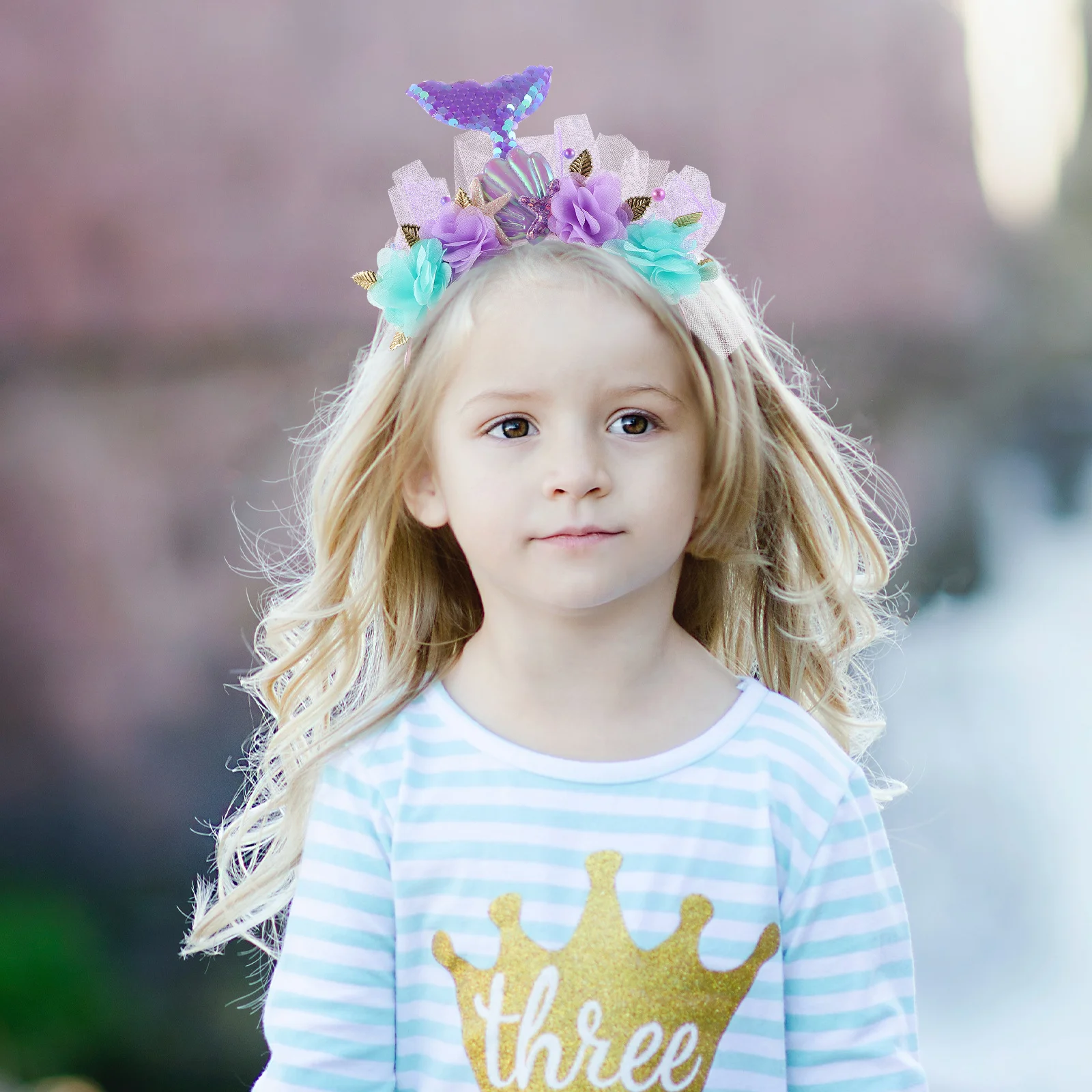 1Set Mermaid Headband and Fairy Wand Lovely Lightweight Party Decoration Mermaid Costume Decorative Fairy Wand 
1Set Mermaid Headband and Fairy Wand Lovely Lightweight Party Decoration Mermaid Costume Decorative Fairy Wand