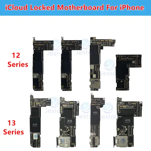 Scheda madre bloccata iCloud per iPhone X XS XSM XR SE2 11 12 13 Serie ProMax Mini ID Lock Scheda di test pratica logica