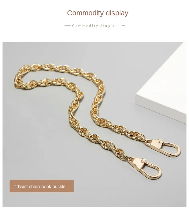 Envelope bag chain bag Fried Dough Twists chain accessories armpit cross body wash bag luxury bag chain shoulder strap
Envelope bag chain bag Fried Dough Twists chain accessories armpit cross body wash bag luxury bag chain shoulder strap