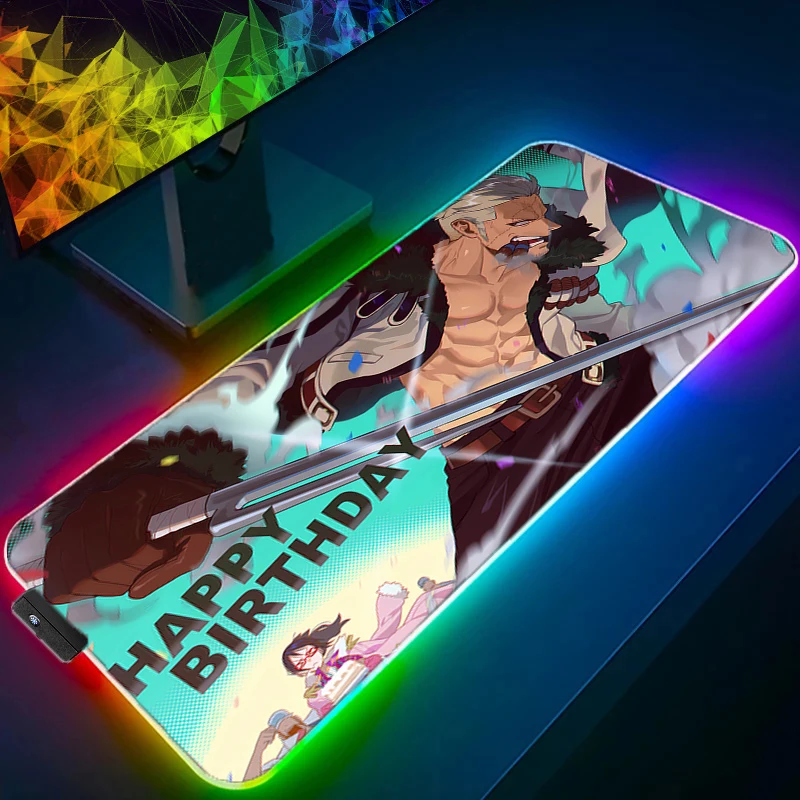 RGB LED Anime Mouse Pad Office One Piece Desk Mat Computer Game Mousepad Rubber Keyboard Pad PC Accessories Mouse Mat Tablet Pad
RGB LED Anime Mouse Pad Office One Piece Desk Mat Computer Game Mousepad Rubber Keyboard Pad PC Accessories Mouse Mat Tablet Pad