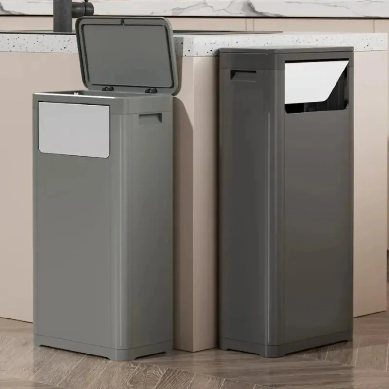 Kitchen Trash Can with Lid 13 Gallon Dual Compartment Garbage Bin Pedal Waste Bin Odor Control Large Capacity Recycling
Kitchen Trash Can with Lid 13 Gallon Dual Compartment Garbage Bin Pedal Waste Bin Odor Control Large Capacity Recycling