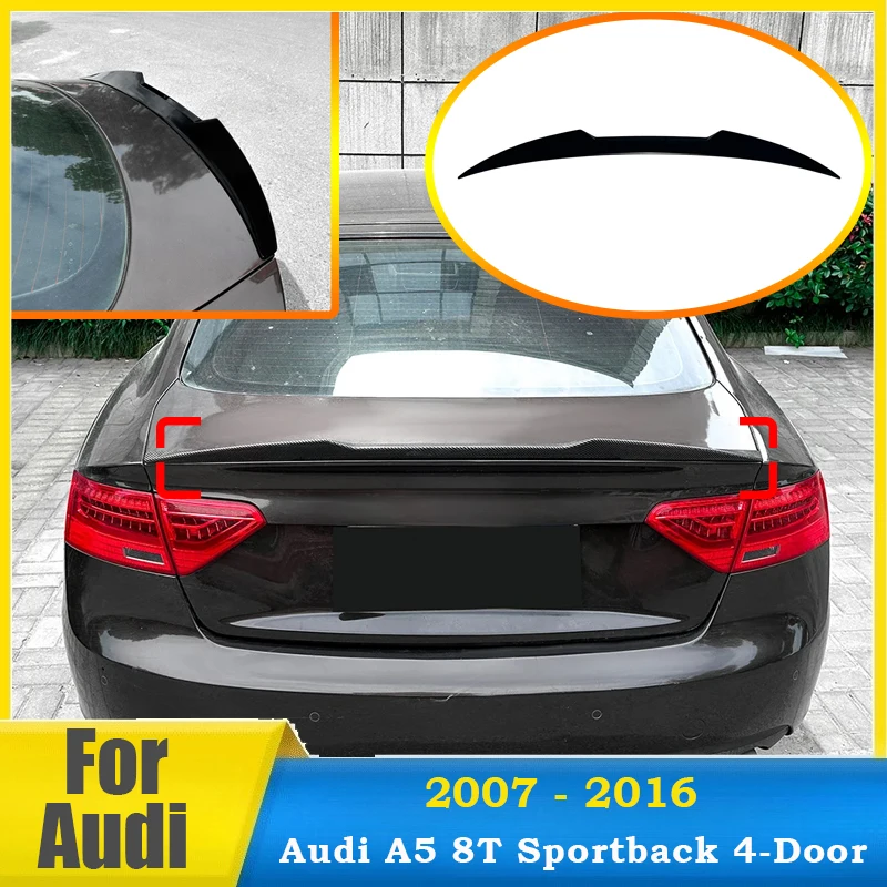 Rear Spoiler Wing For Audi A5 8T Sportback 4-Door 2007-2016 M4 Style Rear Trunk Lid Car Spoiler Wings Auto Parts Accessories
Rear Spoiler Wing For Audi A5 8T Sportback 4-Door 2007-2016 M4 Style Rear Trunk Lid Car Spoiler Wings Auto Parts Accessories