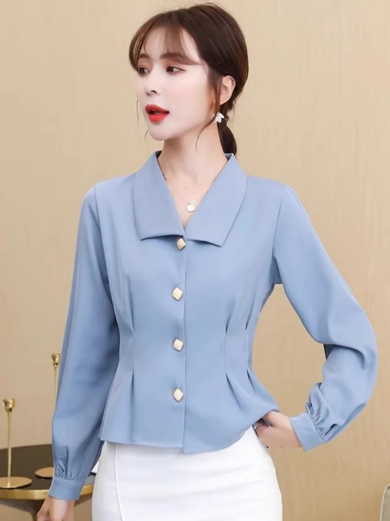 Popular Shirts Women's Clothing For Spring Autumn And Winter 2025 New Style Stylish Long Sleeved Top w373
Popular Shirts Women's Clothing For Spring Autumn And Winter 2025 New Style Stylish Long Sleeved Top w373