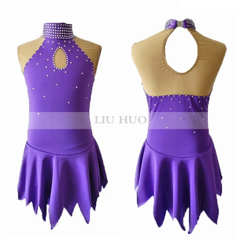 LIUHUO Ice Figure Skating Dress Women's Girl Green Violet Spandex Inelastic Leotard Costume Dance Performance Practise Wear Teen
LIUHUO Ice Figure Skating Dress Women's Girl Green Violet Spandex Inelastic Leotard Costume Dance Performance Practise Wear Teen