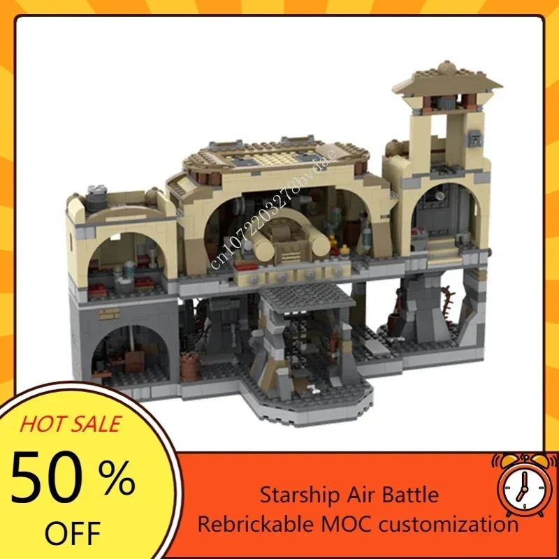442PCS MOC Space Battle Series Rancor Pit Building Blocks Model DIY Assembly Education Originality Bricks Kids Toys Xmas Gifts
442PCS MOC Space Battle Series Rancor Pit Building Blocks Model DIY Assembly Education Originality Bricks Kids Toys Xmas Gifts