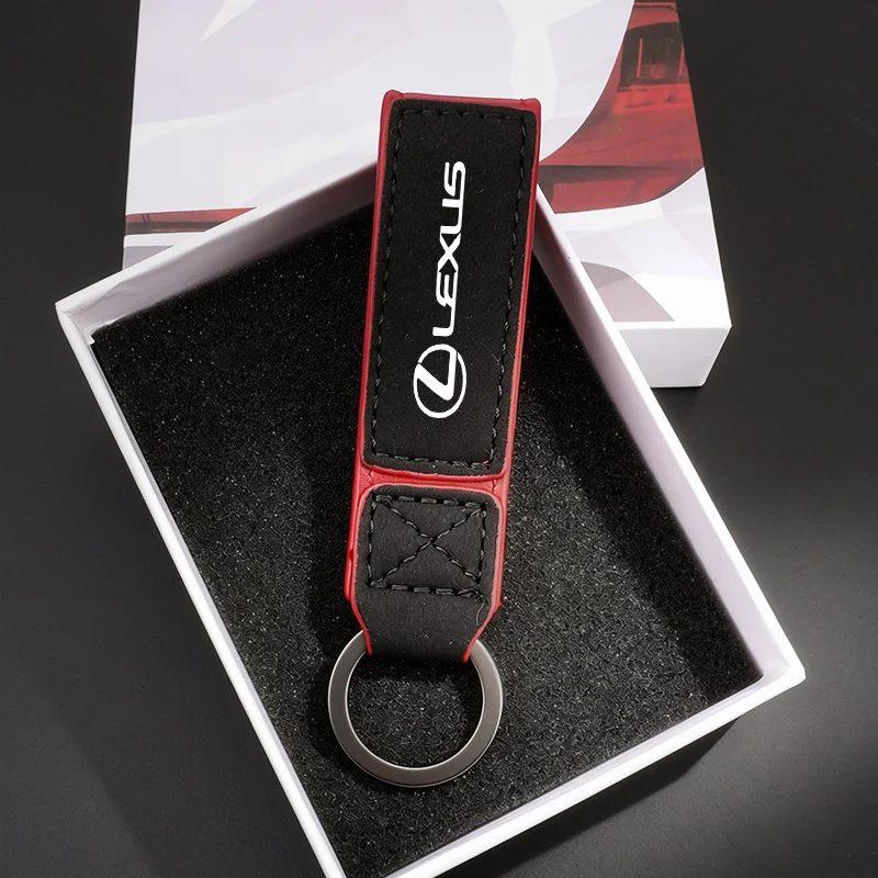 High Quality Suede Car Keychain Keyring Key Ring Anti-lost Pendants Accessory For Lexus IS250 IS200 CT200h GS300 LS430 RX450h ES
High Quality Suede Car Keychain Keyring Key Ring Anti-lost Pendants Accessory For Lexus IS250 IS200 CT200h GS300 LS430 RX450h ES