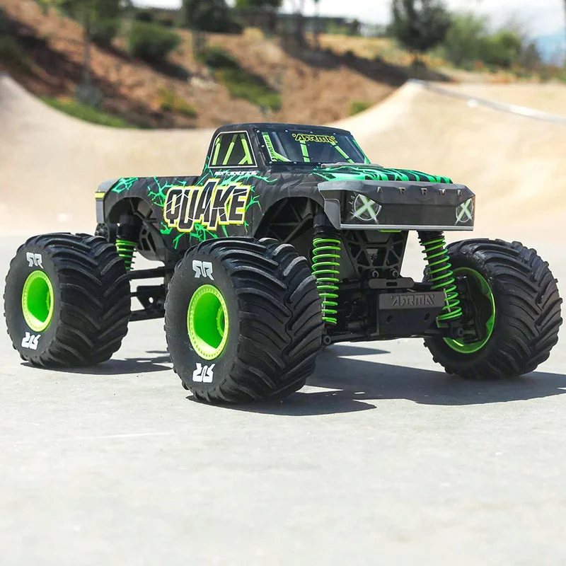 ARRMA 1/16 QUAKE GROM полноприводный электрический автомобиль 2S с коллекторным двигателем, версия RTR с зарядкой от сети
ARRMA 1/16 QUAKE GROM полноприводный электрический автомобиль 2S с коллекторным двигателем, версия RTR с зарядкой от сети