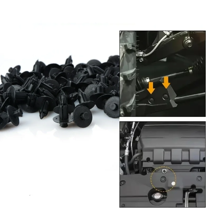 20/50Pc Bike Fasteners Plastic Rivet Fairing Trim Clips 8mm Hole Rivet ATV Bike Fairing Trim Auto Fastener Part For Honda Yamaha
20/50Pc Bike Fasteners Plastic Rivet Fairing Trim Clips 8mm Hole Rivet ATV Bike Fairing Trim Auto Fastener Part For Honda Yamaha