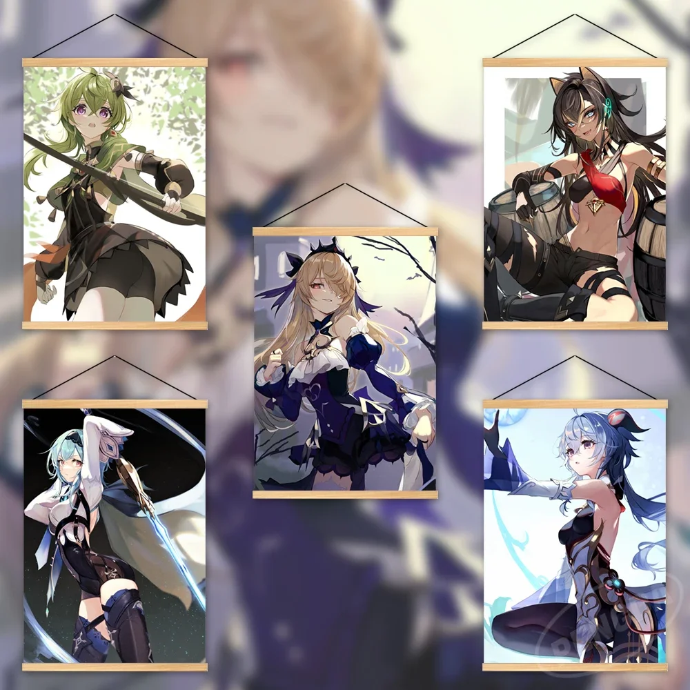Wall Art Genshin Impact Poster HD Modular Nahida Wooden Hanging Keqing Canvas Home Decor Collei Pictures Anime Printed Painting
Wall Art Genshin Impact Poster HD Modular Nahida Wooden Hanging Keqing Canvas Home Decor Collei Pictures Anime Printed Painting