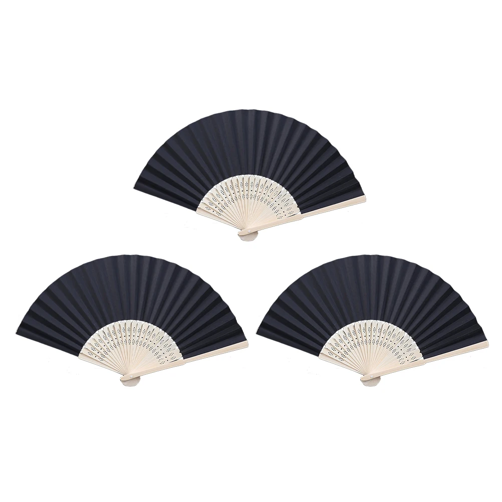 3 Pcs Folding Decorative Bamboo Fan Bride Portable Paper Blank Foldable Fans for Wedding
3 Pcs Folding Decorative Bamboo Fan Bride Portable Paper Blank Foldable Fans for Wedding