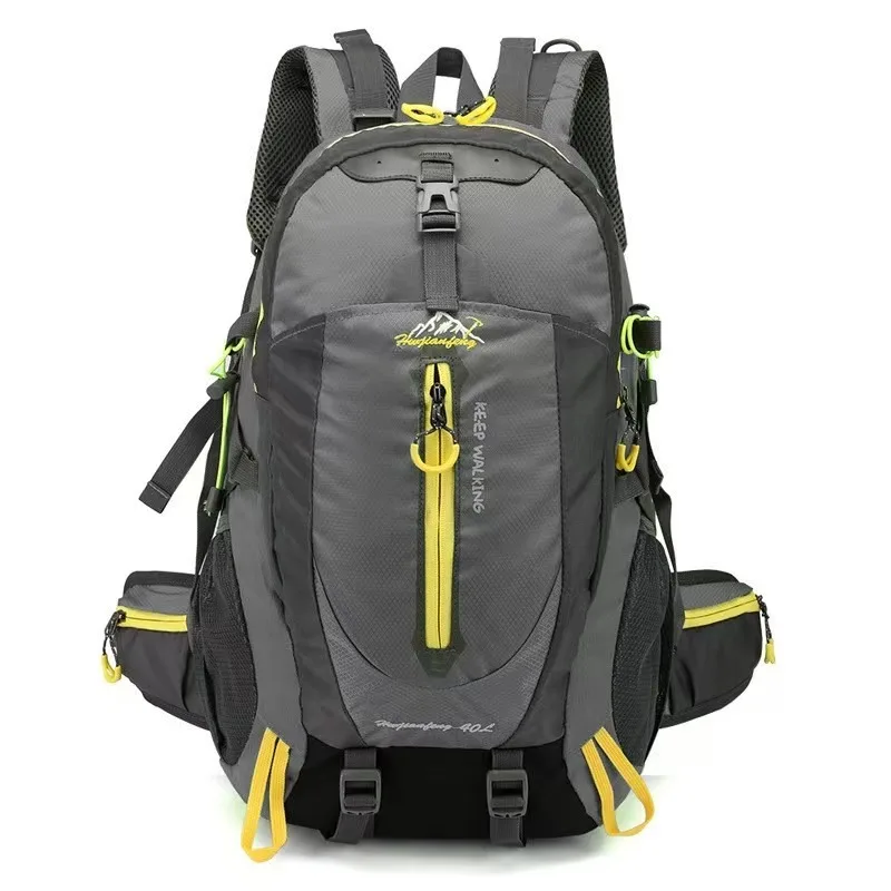 Outdoor popular sports backpack hiking bag 40L hiking backpack large capacity multi-layer hiking bag
Outdoor popular sports backpack hiking bag 40L hiking backpack large capacity multi-layer hiking bag