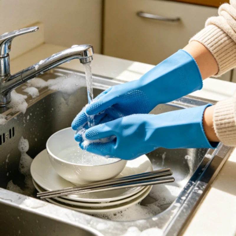 Multi Purpose Silicone Household Cleaning Bowl Washing Vegetable Washing Gloves Can Be Reused Kitchen Cleaning Tools
Multi Purpose Silicone Household Cleaning Bowl Washing Vegetable Washing Gloves Can Be Reused Kitchen Cleaning Tools