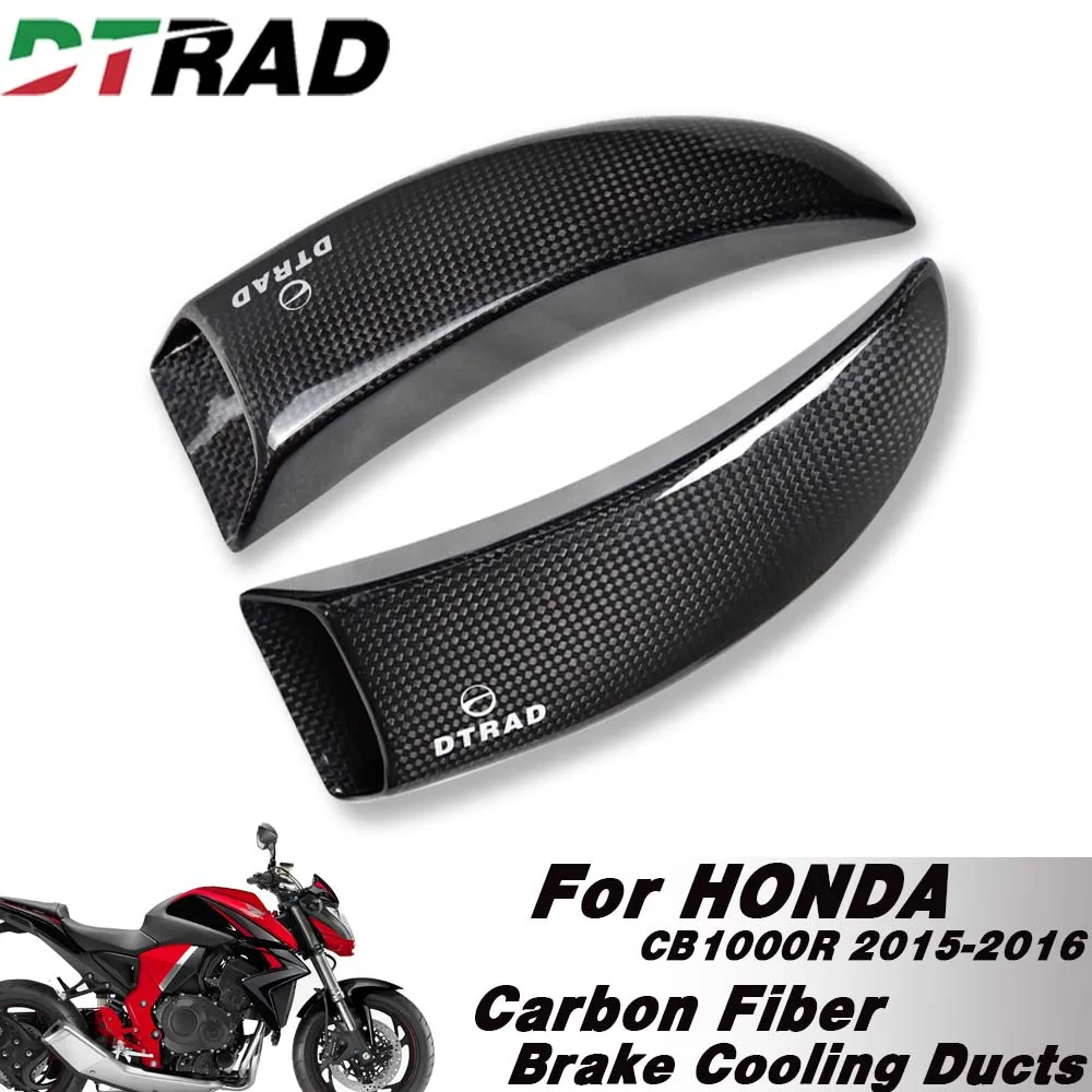 Carbon Fiber Front Brake Air Cooling Ducts For HONDA CB1000R 2015-2016 Motorcycle Caliper Bracket Radiator Guard Modified Parts
Carbon Fiber Front Brake Air Cooling Ducts For HONDA CB1000R 2015-2016 Motorcycle Caliper Bracket Radiator Guard Modified Parts