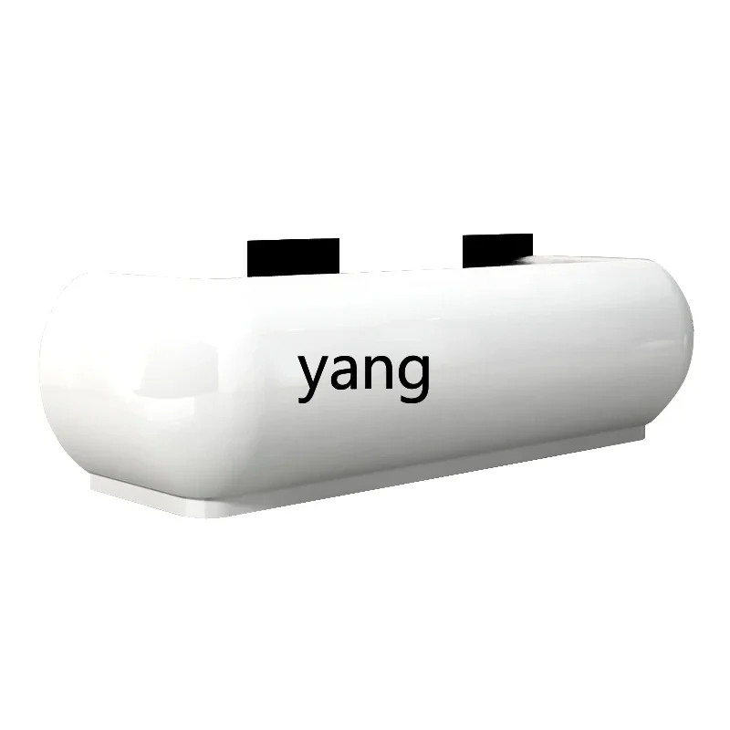 LTT company front desk reception desk white paint welcome desk curved simple modern
LTT company front desk reception desk white paint welcome desk curved simple modern