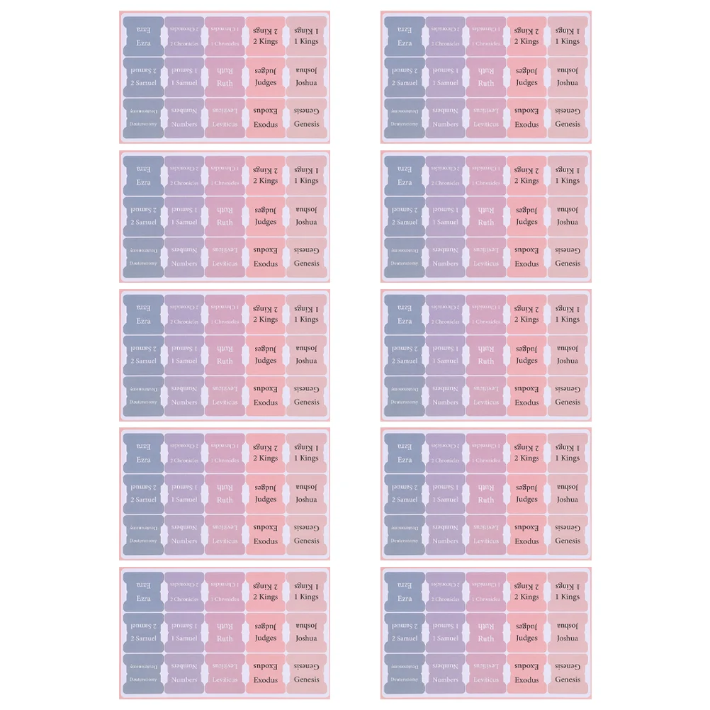 Bible Index 10 Sheets Page Tabs Coated Paper Dividers Book Accessories Bible Accessories Women Study Supplies Notebook Labels
Bible Index 10 Sheets Page Tabs Coated Paper Dividers Book Accessories Bible Accessories Women Study Supplies Notebook Labels