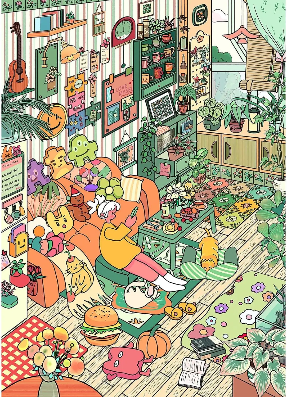 Cozy Life 500 1000 Piece Wooden Jigsaw Puzzle for Teens Adults Relaxing Hobby Family Night Party Decorative Brain Teaser Toy
Cozy Life 500 1000 Piece Wooden Jigsaw Puzzle for Teens Adults Relaxing Hobby Family Night Party Decorative Brain Teaser Toy