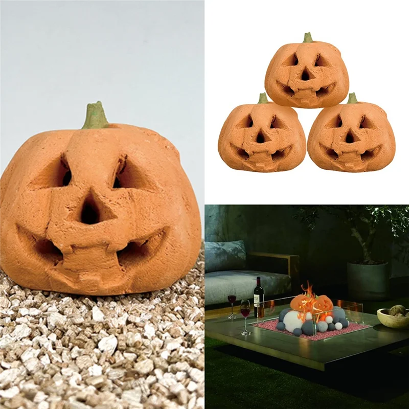 AT44-Fire Pits Carved Pumpkin For Fireplaces, Faux Halloween Decor Use In Indoor, Gas Inserts, Vented, Electric, Fire Pits
AT44-Fire Pits Carved Pumpkin For Fireplaces, Faux Halloween Decor Use In Indoor, Gas Inserts, Vented, Electric, Fire Pits