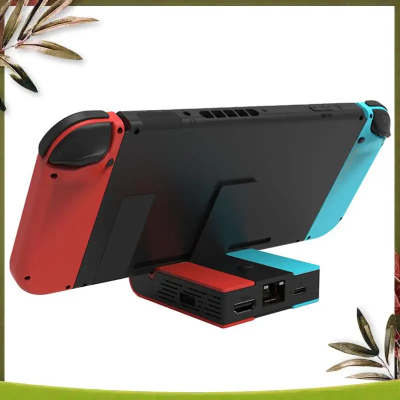 New-1080P Adapter Dongle Gigabit Ethernet Port For Nintendo Switch Dock Station HUB Type C To HD TV For Switch Console Easy To U
New-1080P Adapter Dongle Gigabit Ethernet Port For Nintendo Switch Dock Station HUB Type C To HD TV For Switch Console Easy To U