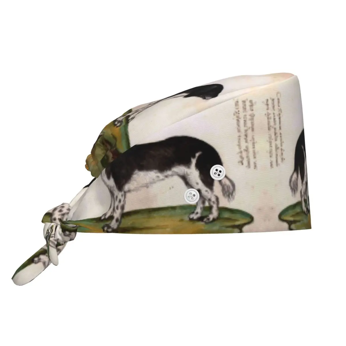 Custom Springer Spaniel Dog Scrubs Cap With Buttons Surgical Hats Animal Operating Room Cap Operator Hats Lab Works Hat
Custom Springer Spaniel Dog Scrubs Cap With Buttons Surgical Hats Animal Operating Room Cap Operator Hats Lab Works Hat