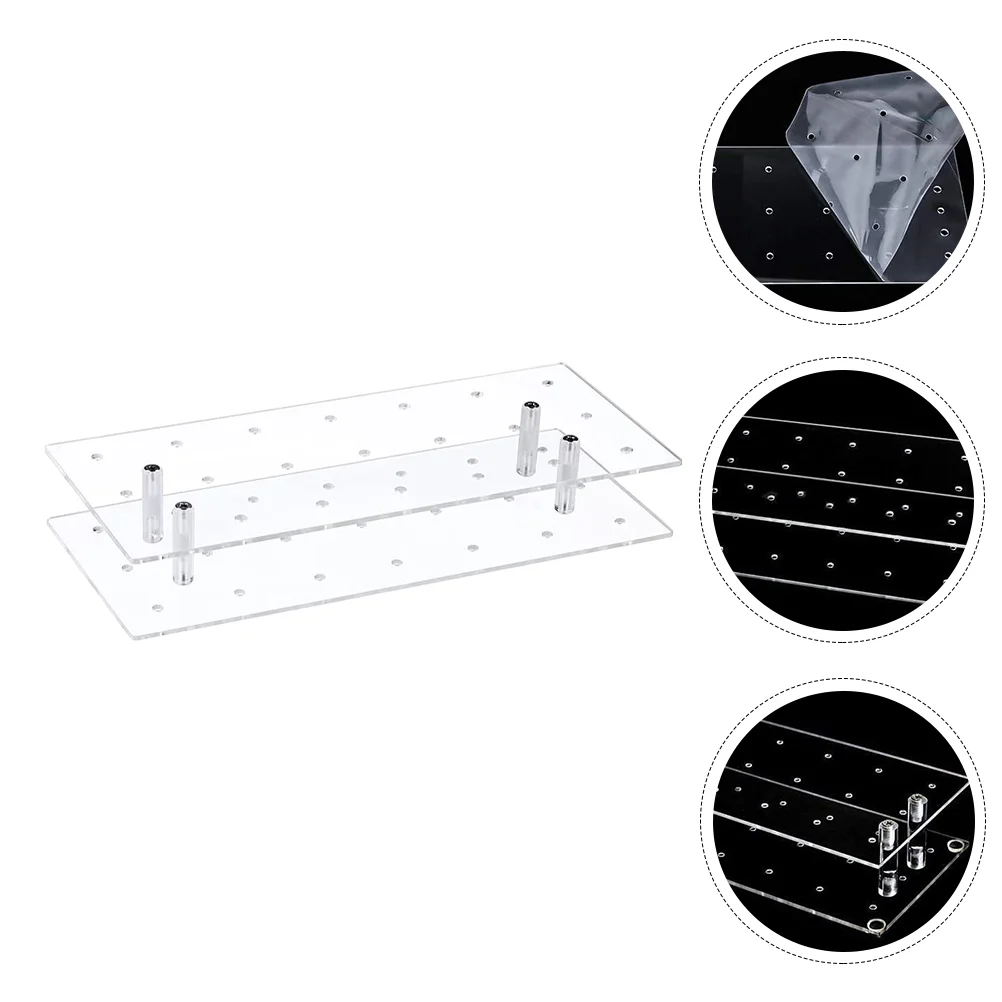 Lollipop Stand Paper Cups Rack for Party Acrylic Shelf DIY Cake Stick Display Holder Transparent
Lollipop Stand Paper Cups Rack for Party Acrylic Shelf DIY Cake Stick Display Holder Transparent