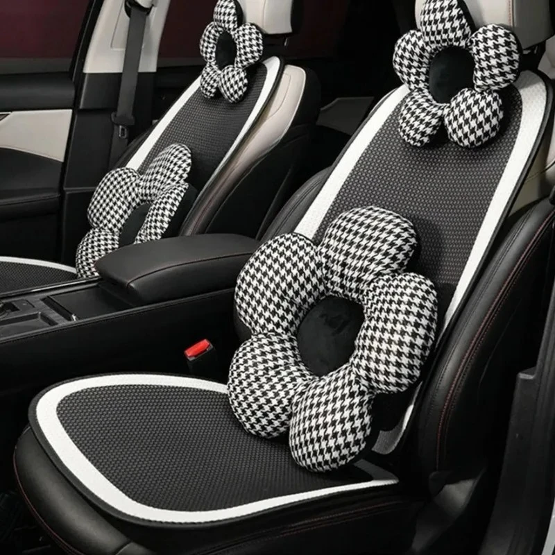Cute Flower Design Women Car Neck Pillow | Universal Lumbar Headrest | Waist Support Car Seat Pillow Fit
Cute Flower Design Women Car Neck Pillow | Universal Lumbar Headrest | Waist Support Car Seat Pillow Fit