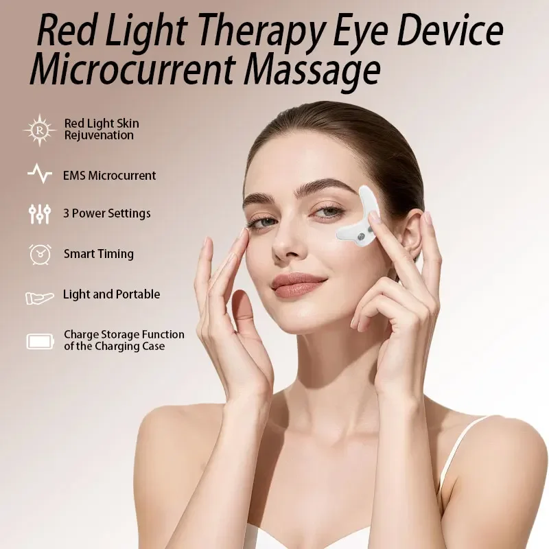 Многофункциональный прибор для ухода за глазами: массажер для глаз, снимает темные круги, уменьшает мешки под глазами, аппликатор для эссенций, для домашнего использования
Многофункциональный прибор для ухода за глазами: массажер для глаз, снимает темные круги, уменьшает мешки под глазами, аппликатор для эссенций, для домашнего использования