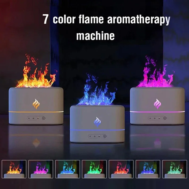 Simulated Flame Aromatherapy Humidifiers-Color Light Timing Mute Humidification Essential Oil Diffuser purifier Cara Ozone
Simulated Flame Aromatherapy Humidifiers-Color Light Timing Mute Humidification Essential Oil Diffuser purifier Cara Ozone
