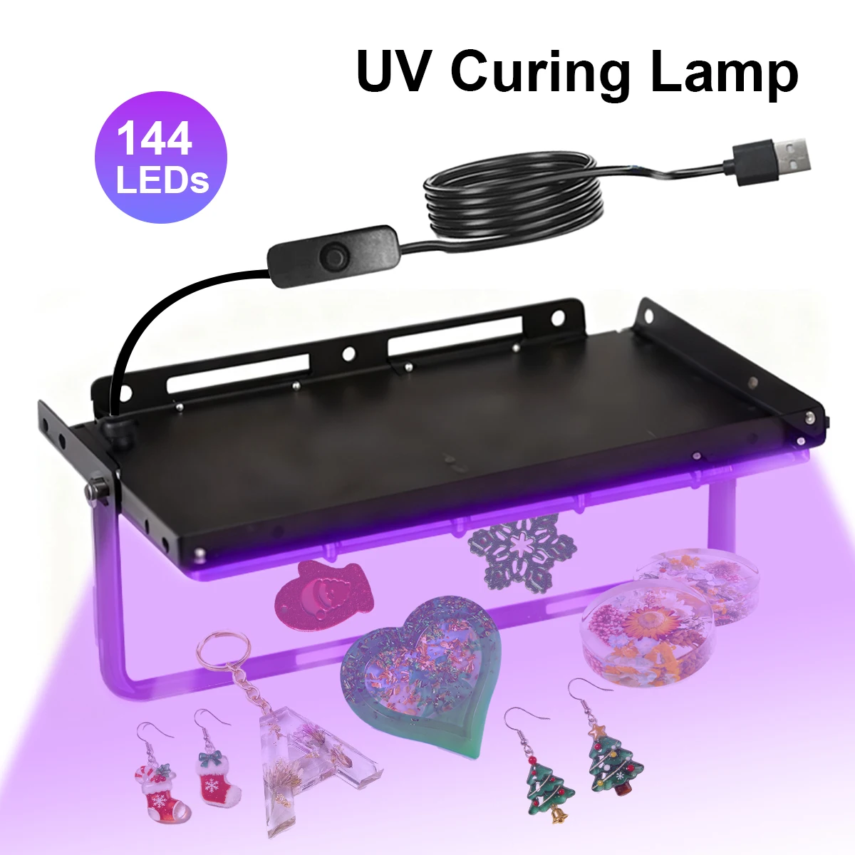 144 светодиодные лампы из ультрафиолетовой смолы, питание от USB, для изготовления подарков из смолы, серег, брелоков, ламп для отверждения своими руками, подарков
144 светодиодные лампы из ультрафиолетовой смолы, питание от USB, для изготовления подарков из смолы, серег, брелоков, ламп для отверждения своими руками, подарков