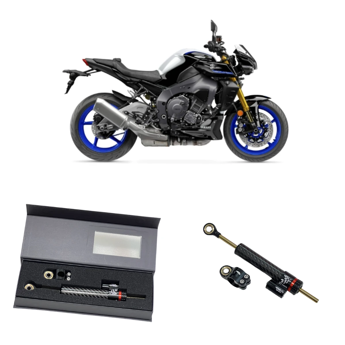 Motorcycle Adjustable Damper Steering Stabiliz for Honda Kawasaki Yamaha Carbon fiber texture
Motorcycle Adjustable Damper Steering Stabiliz for Honda Kawasaki Yamaha Carbon fiber texture
